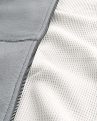 Men's Boxy Thermal-Lined Zip-Up Hoodie | Men's Clearance