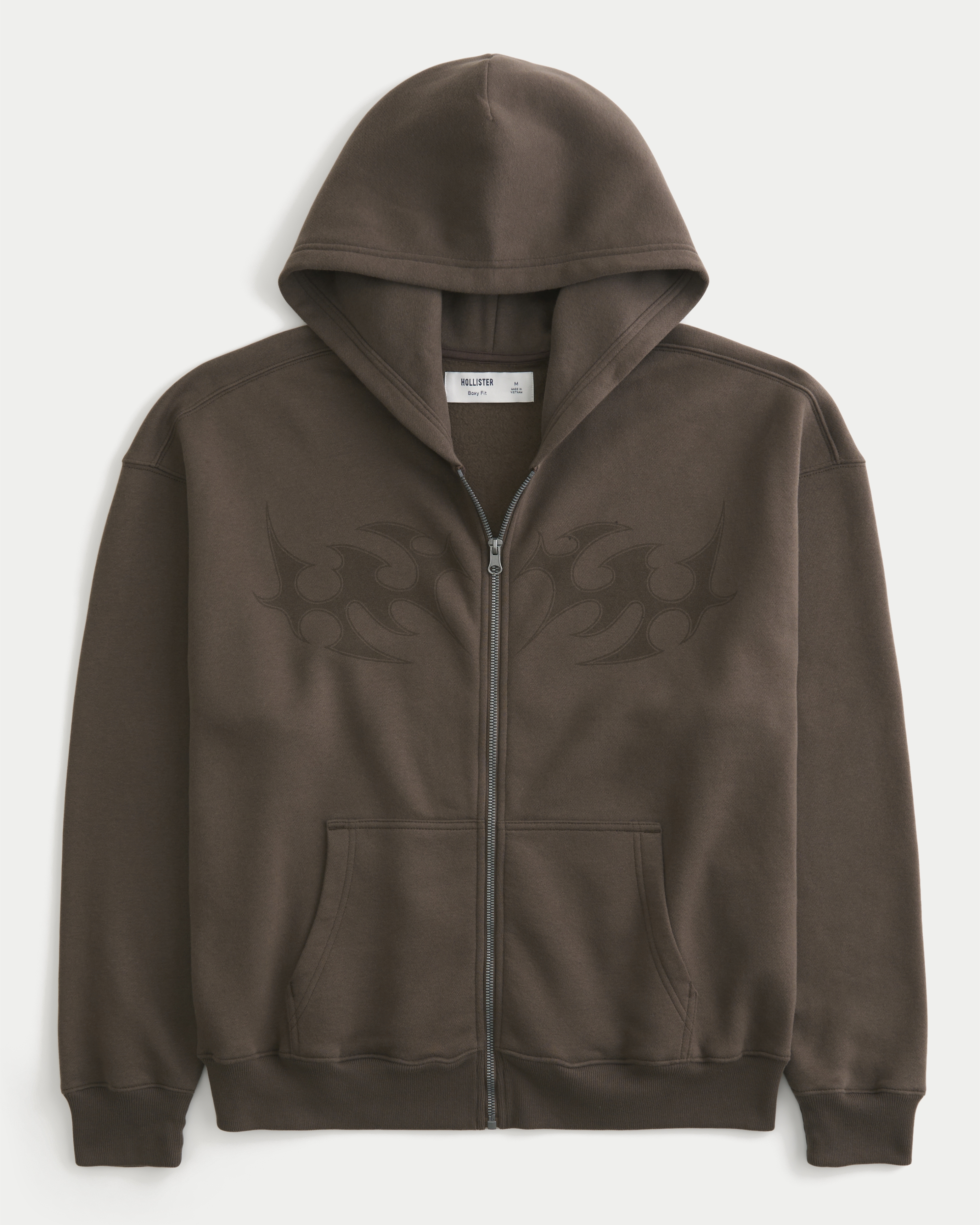 HOLLISTAR ホリスター ボクシー ジップアップフーディー ☆HOLLISTAR☆ ボクシー ジップアップフーディー (Hollister Co