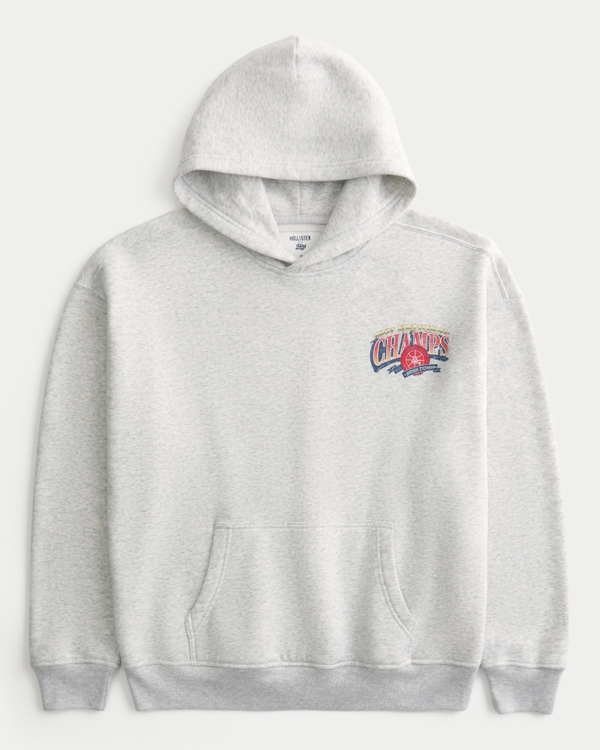 Boxy University of Arizona Wildcats Graphic Hoodie