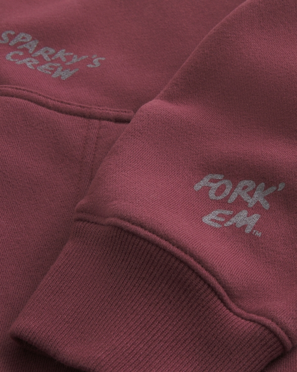 Boxy Zip-Up Arizona State University Sun Devils Graphic Hoodie