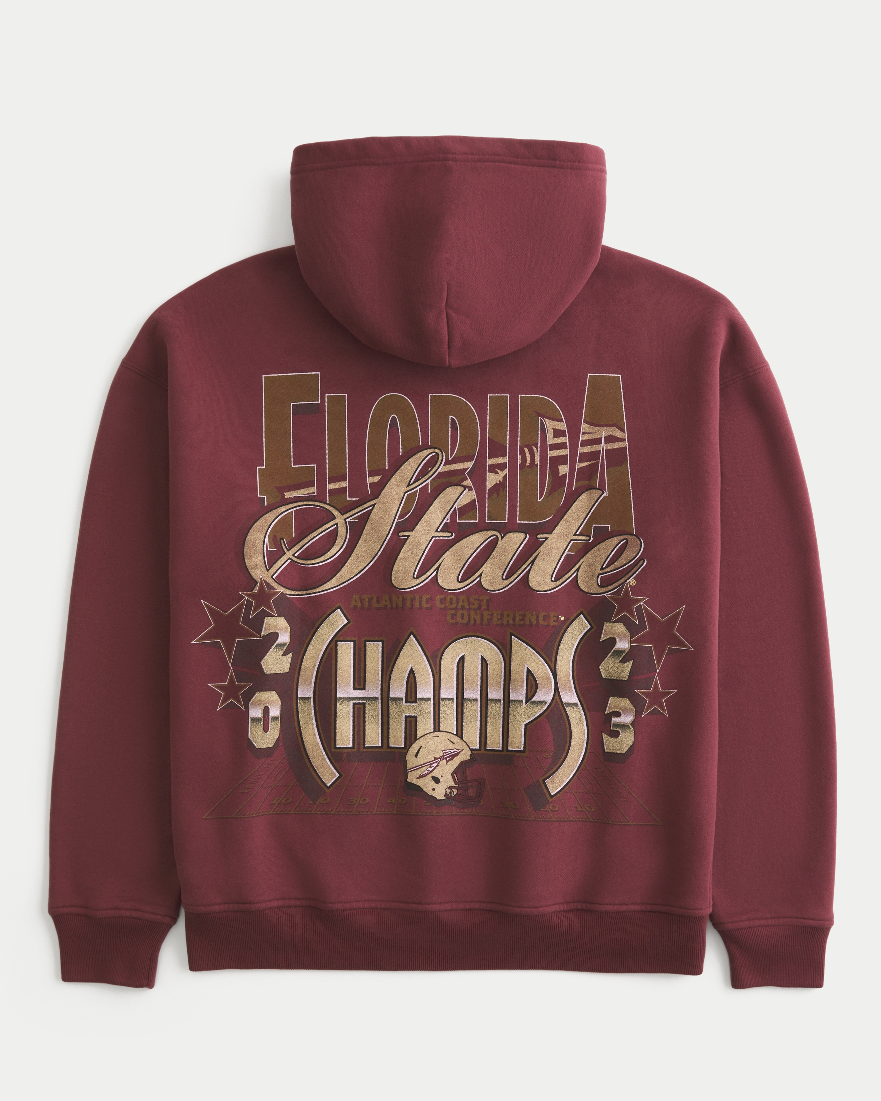 トップス BARNS OUTFITTERS FLORIDA PRINT HOODIE Hollister Boxy Florida State University Seminoles Graphic Hoodie