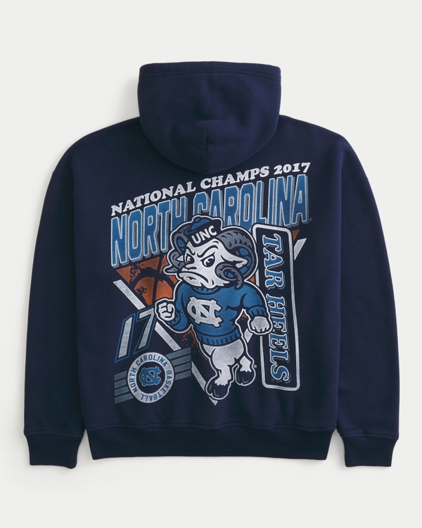 Boxy University of North Carolina at Chapel Hill Tar Heels Graphic Hoodie