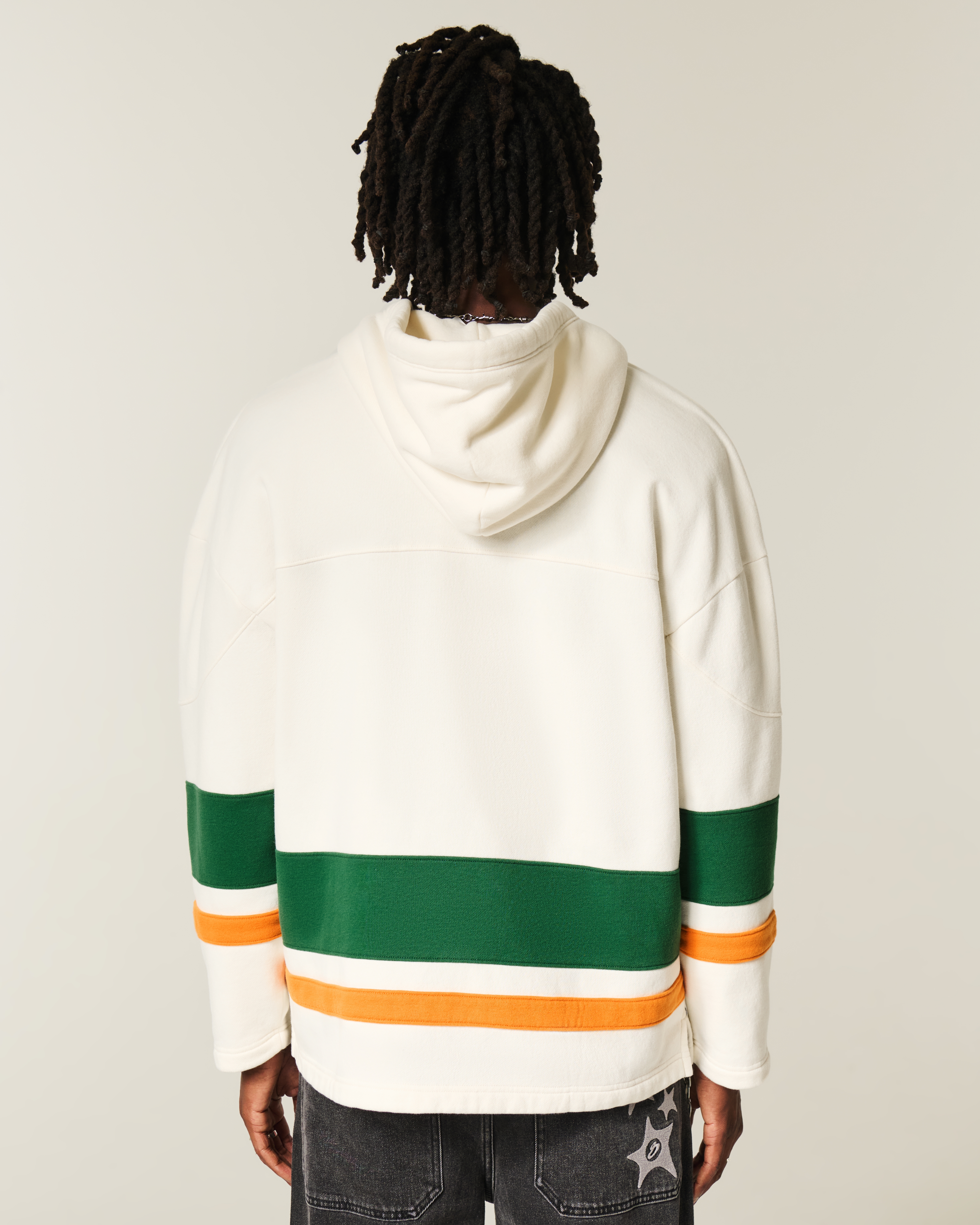 University of Miami Hurricanes Graphic Hockey Jersey Hoodie