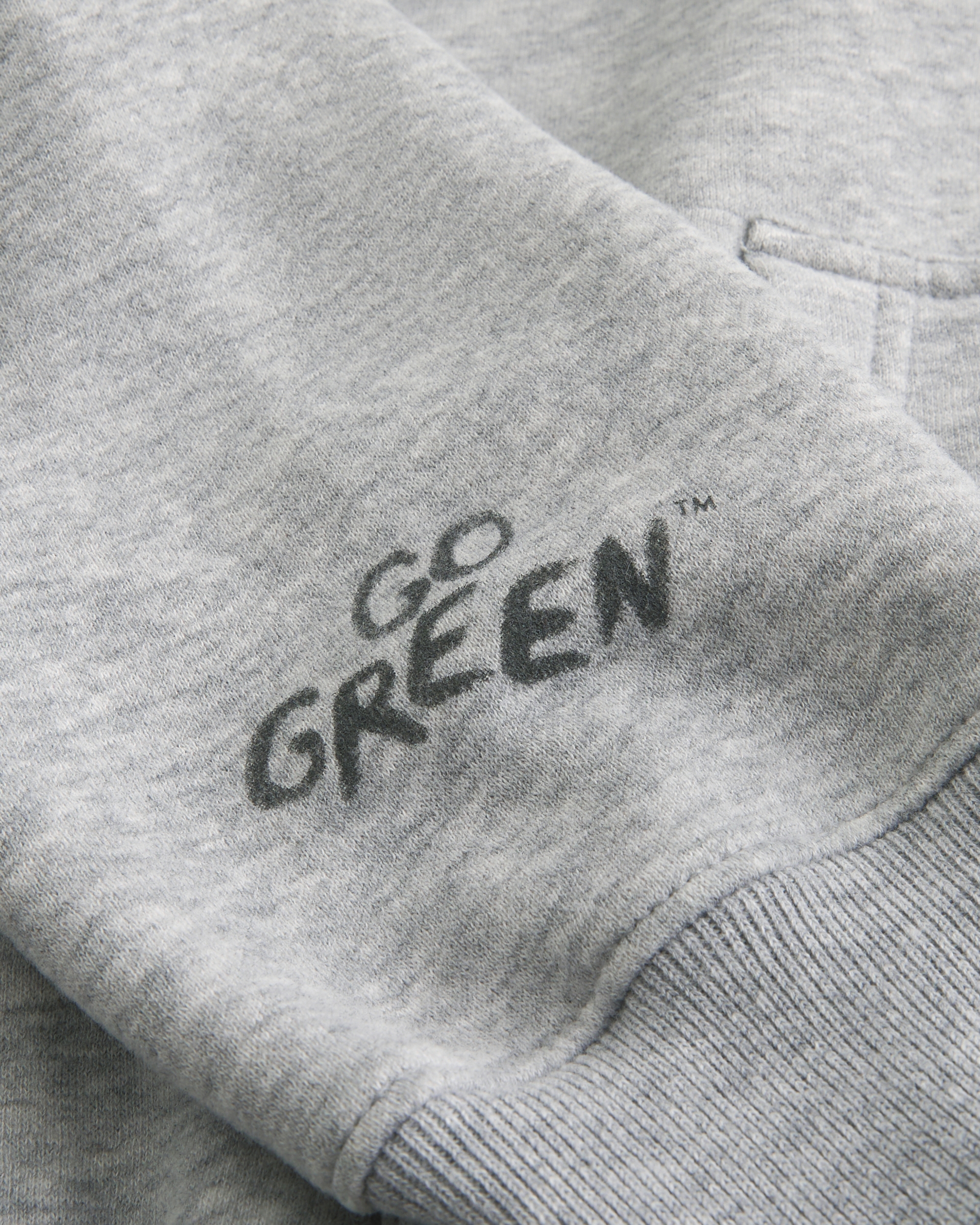 Boxy Zip-Up Michigan State University Spartans Graphic Hoodie