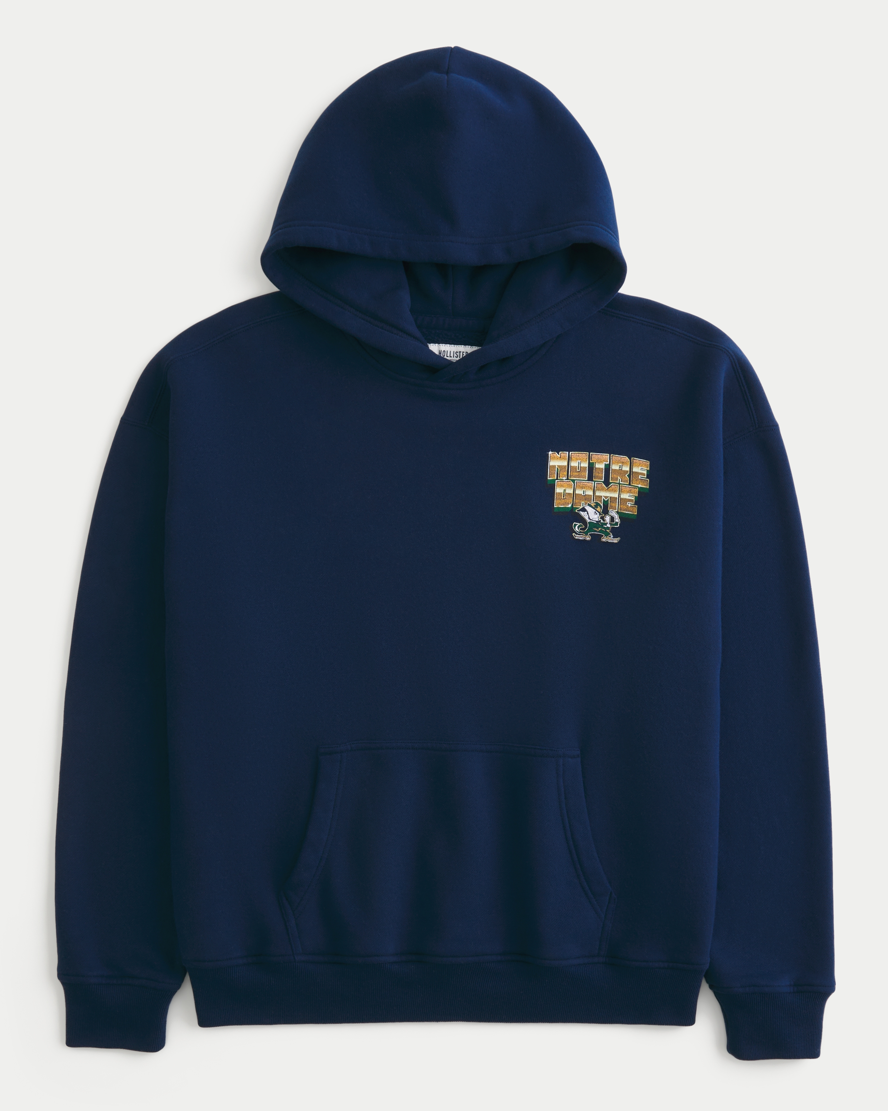 Boxy University of Notre Dame Fighting Irish Graphic Hoodie