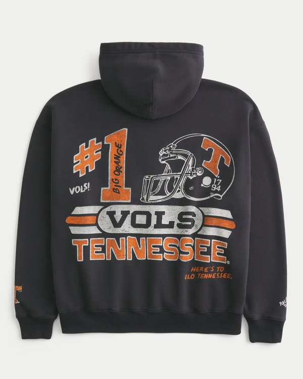 Boxy Zip-Up University of Tennessee Volunteers Graphic Hoodie