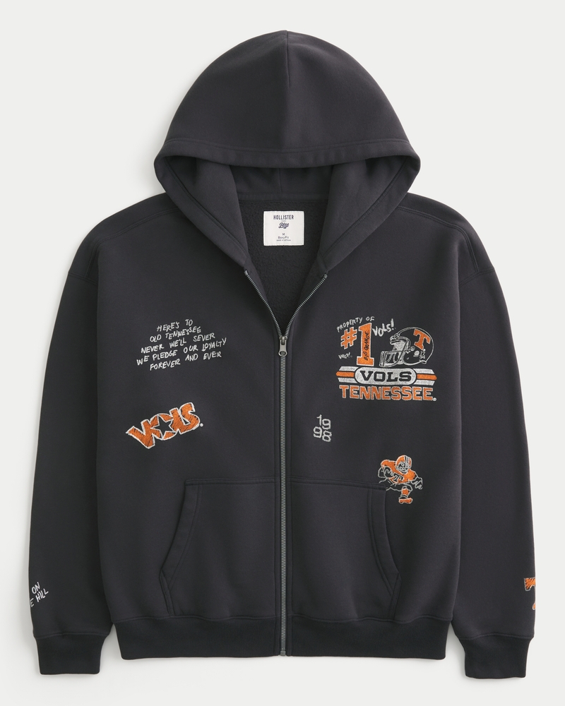 Men's Boxy Zip-Up University of Tennessee Volunteers Graphic