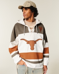 University of Texas at Austin Longhorns Graphic Hockey Jersey Hoodie