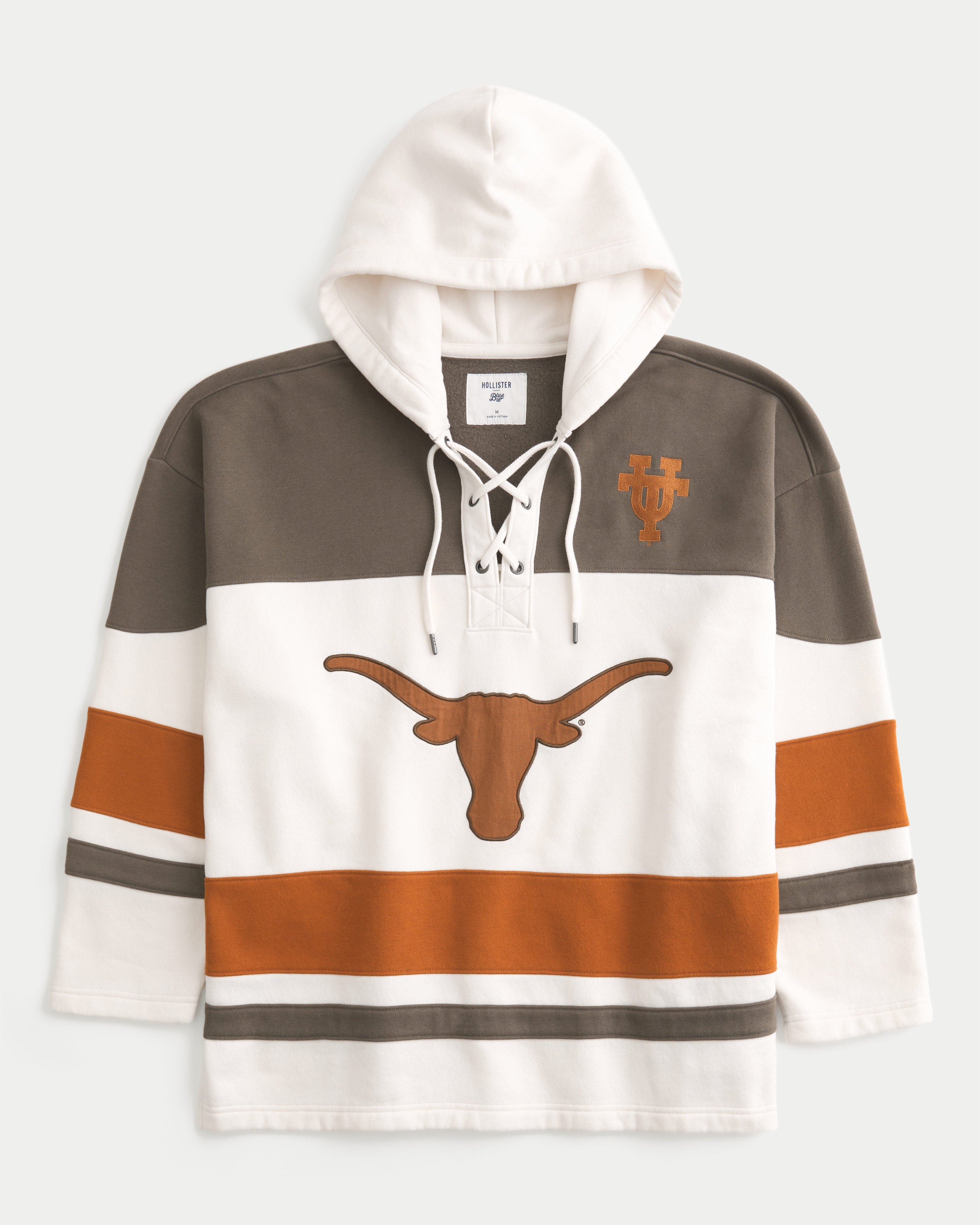 University of Texas at Austin Longhorns Graphic Hockey Jersey Hoodie