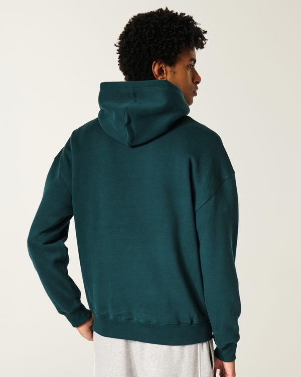 Sudadera con capucha cuadrada
