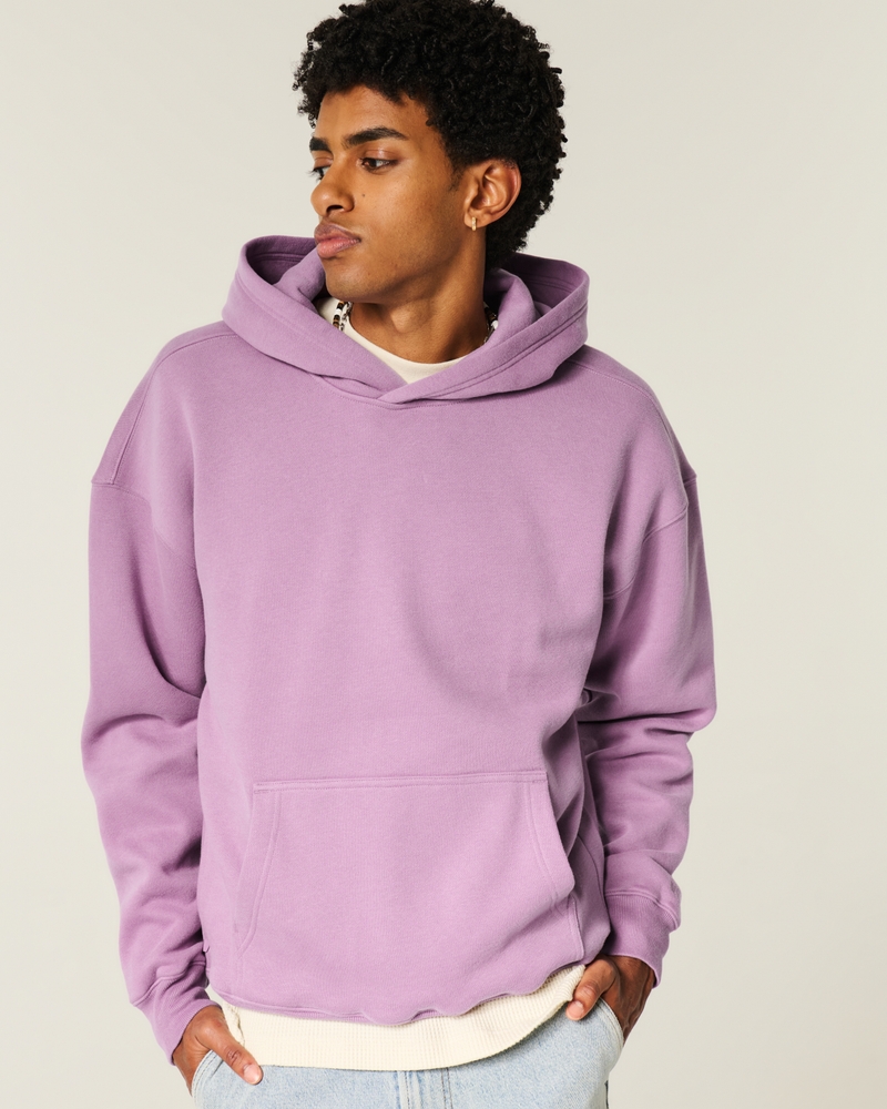 Boxy Hollywood Graphic Hoodie