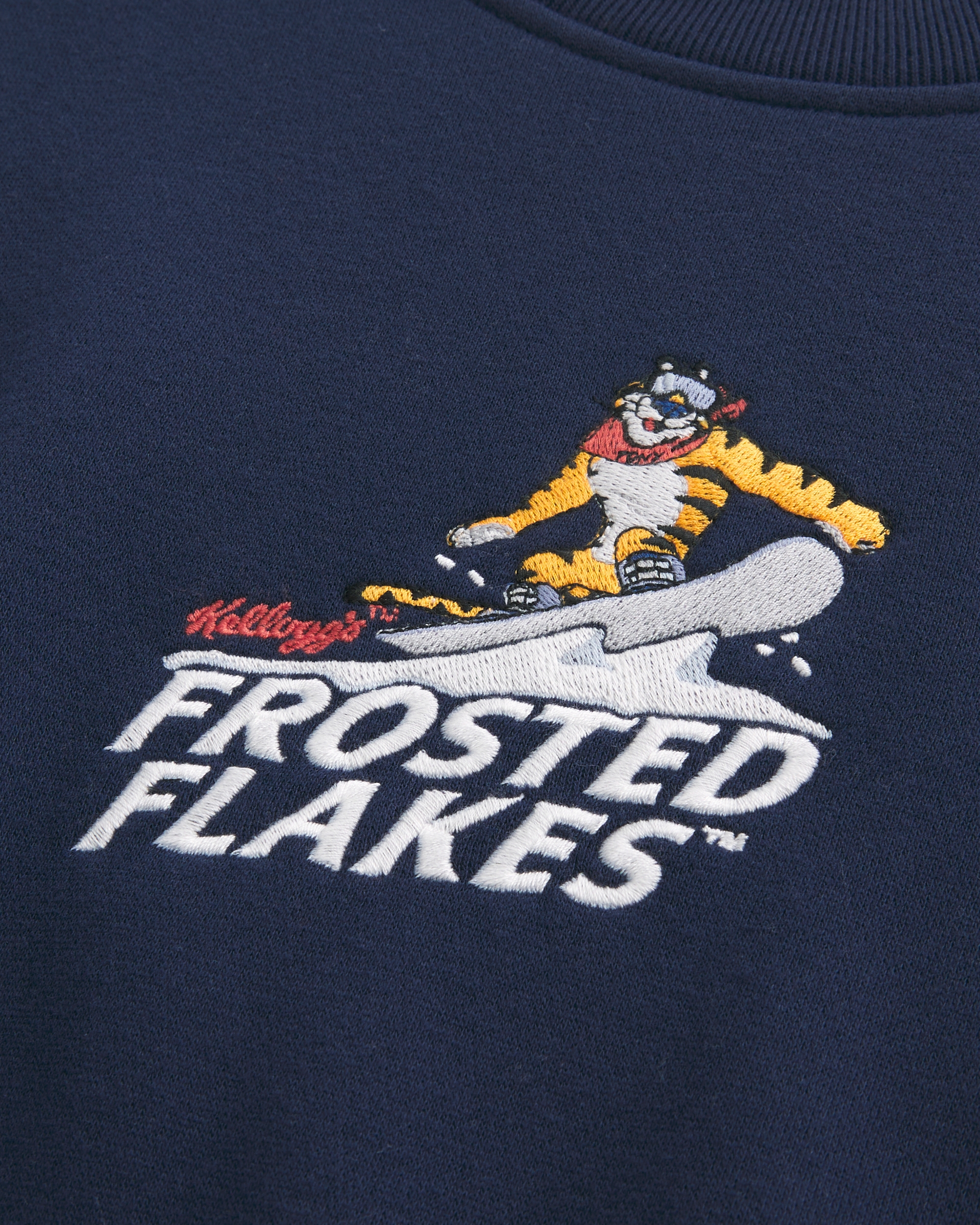 Boxy Frosted Flakes Graphic Crew Sweatshirt