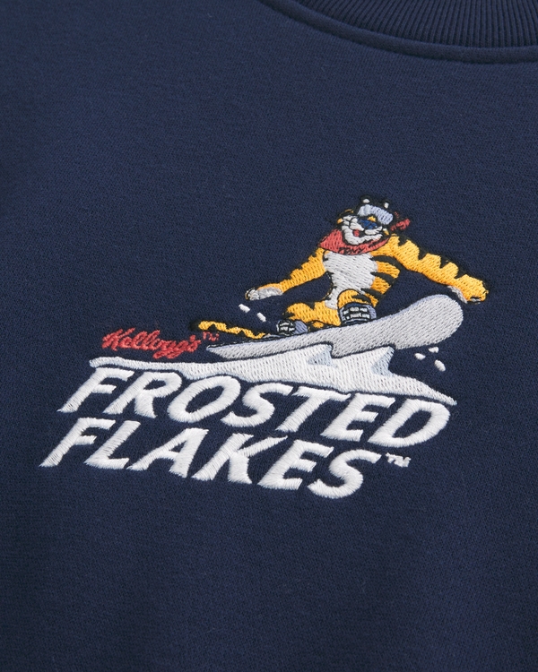 Boxy Frosted Flakes Graphic Crew Sweatshirt