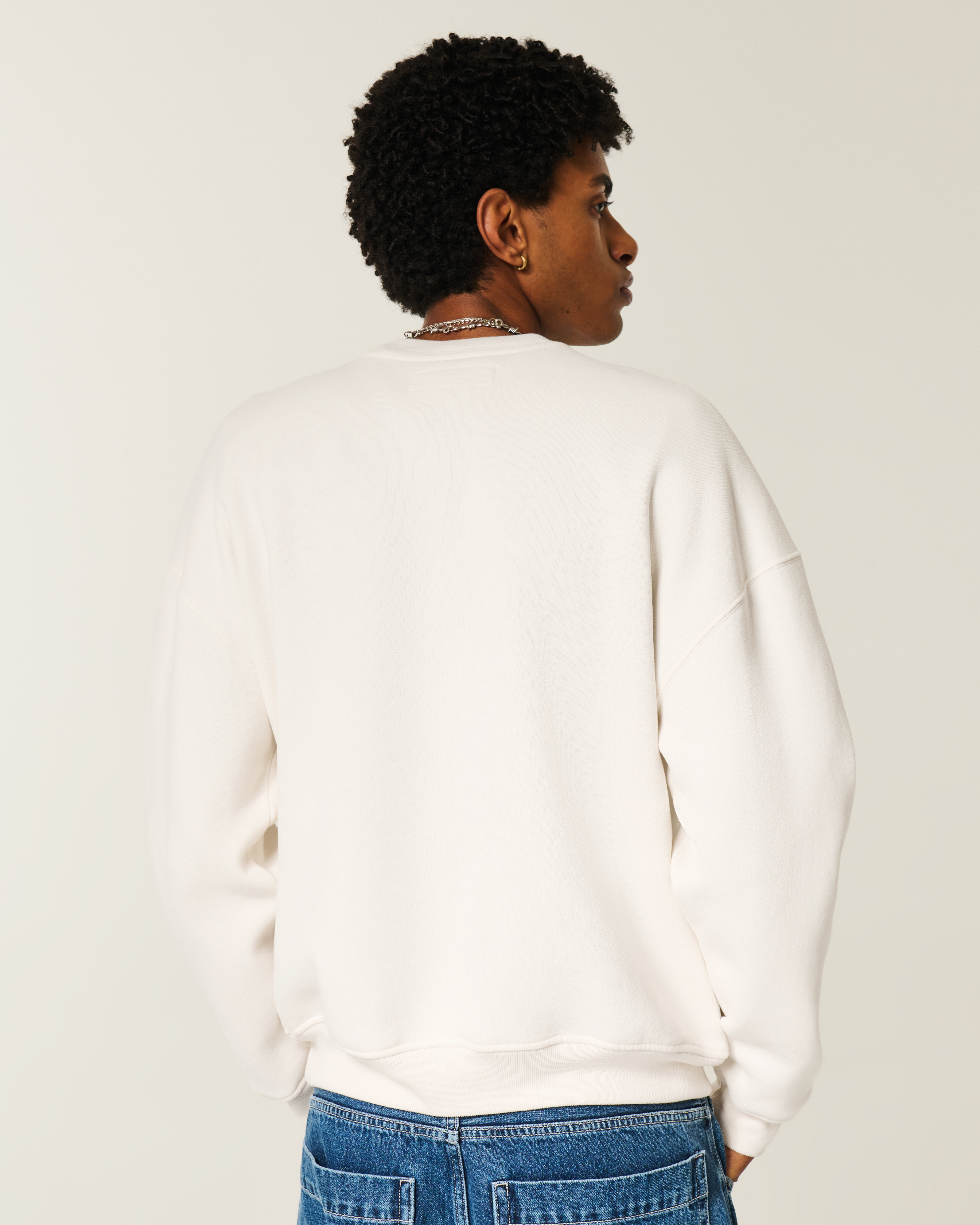 Boxy Icee Graphic Crew Sweatshirt