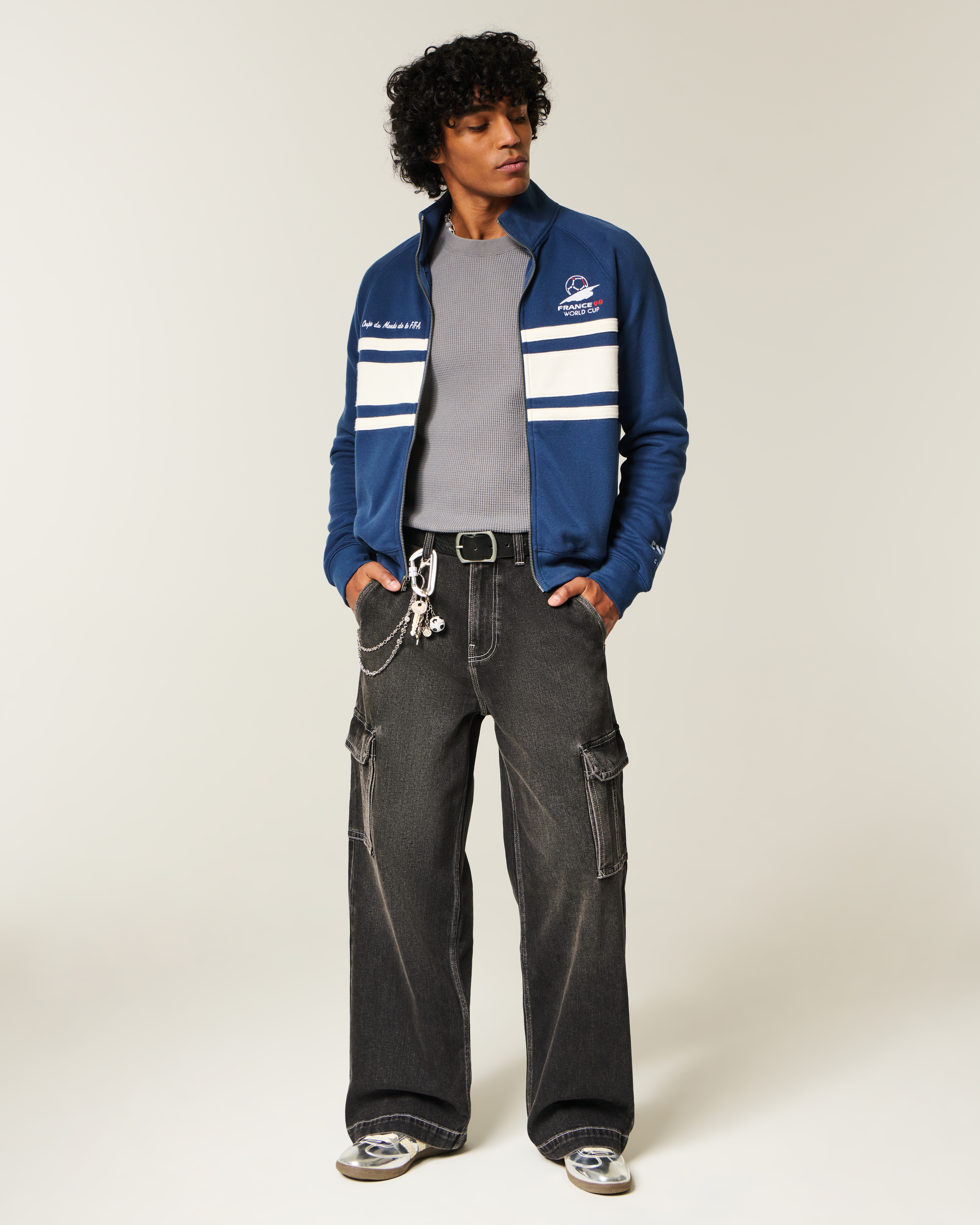 1998 FIFA World Cup France Graphic Fleece Track Jacket