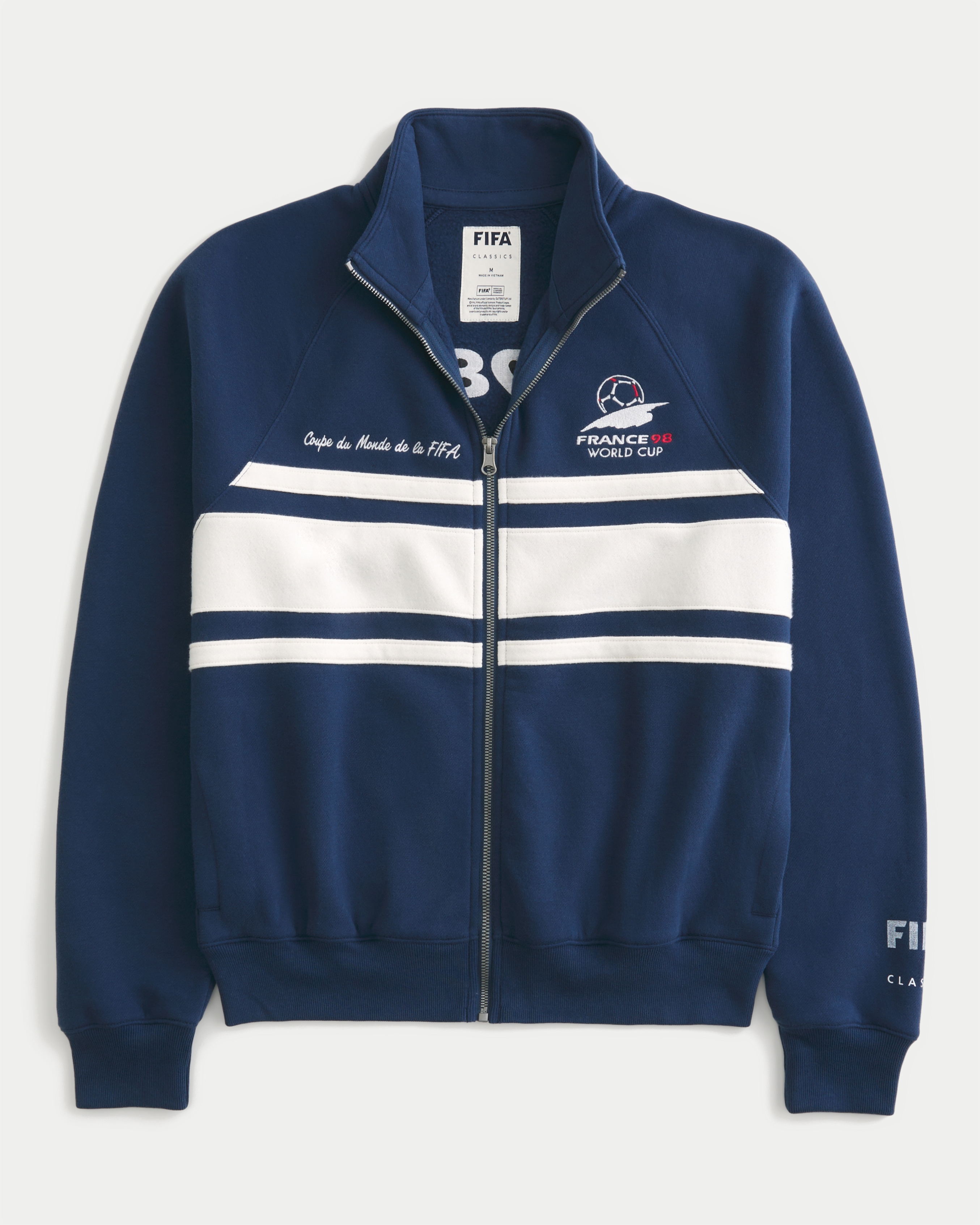 1998 FIFA World Cup France Graphic Fleece Track Jacket