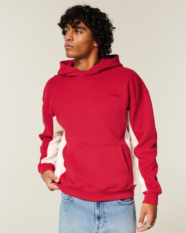 Men's Boxy Logo Hoodie | Men's Tops | HollisterCo.com