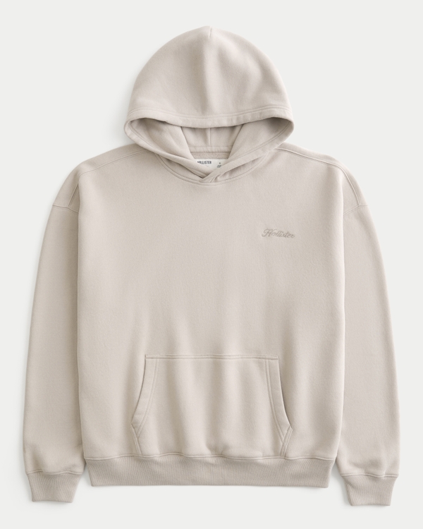 Men's Boxy Logo Hoodie | Men's Clearance | HollisterCo.com