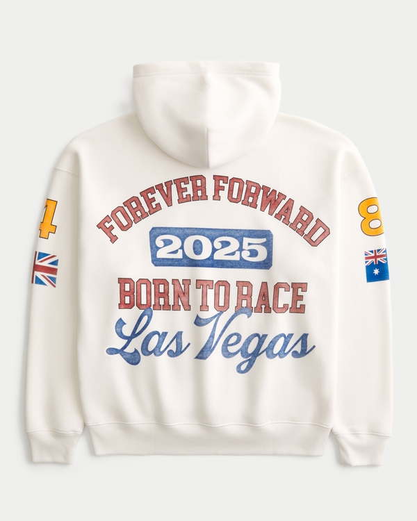 Boxy McLaren Graphic Hoodie