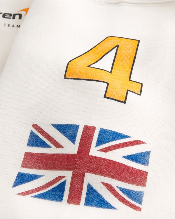 Boxy McLaren Graphic Hoodie