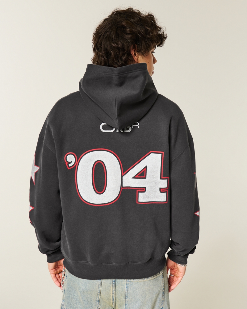 Boxy Oracle Red Bull Racing Graphic Hoodie