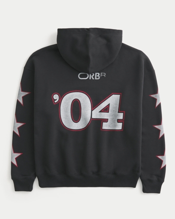 Men's Boxy Oracle Red Bull Racing Graphic Hoodie Men's Tops
