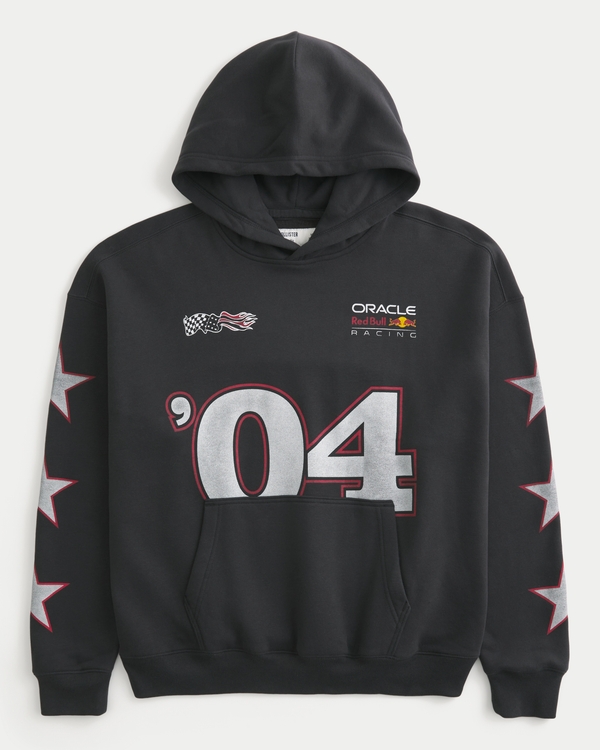 Boxy Oracle Red Bull Racing Graphic Hoodie
