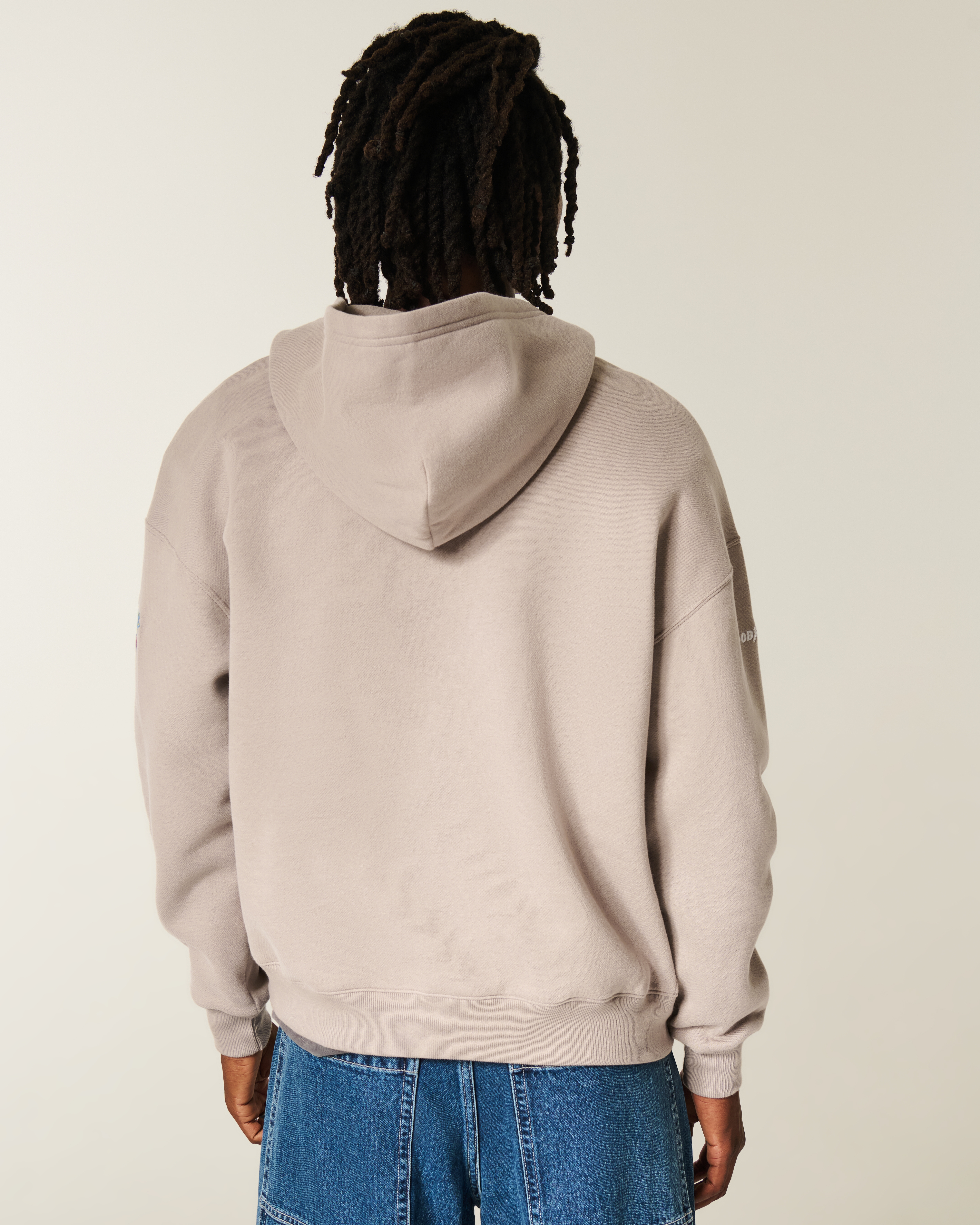 Boxy Zip-Up NASCAR Graphic Hoodie