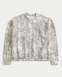 Boxy Camo Hoodie