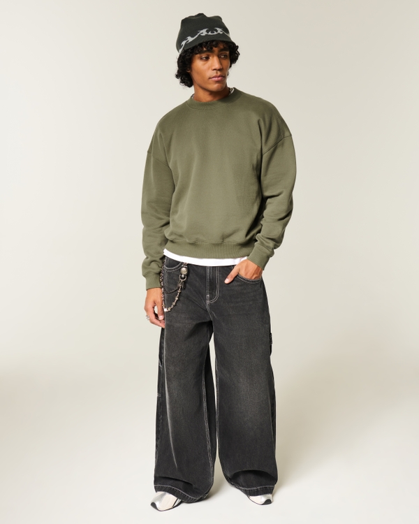 Boxy Crew Sweatshirt