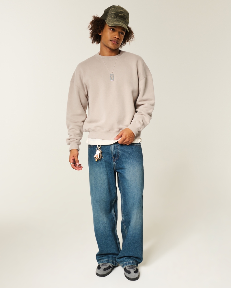 Boxy Crew Sweatshirt
