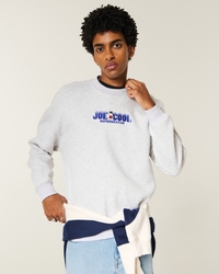 Boxy Snoopy Joe Cool Graphic Crew Sweatshirt