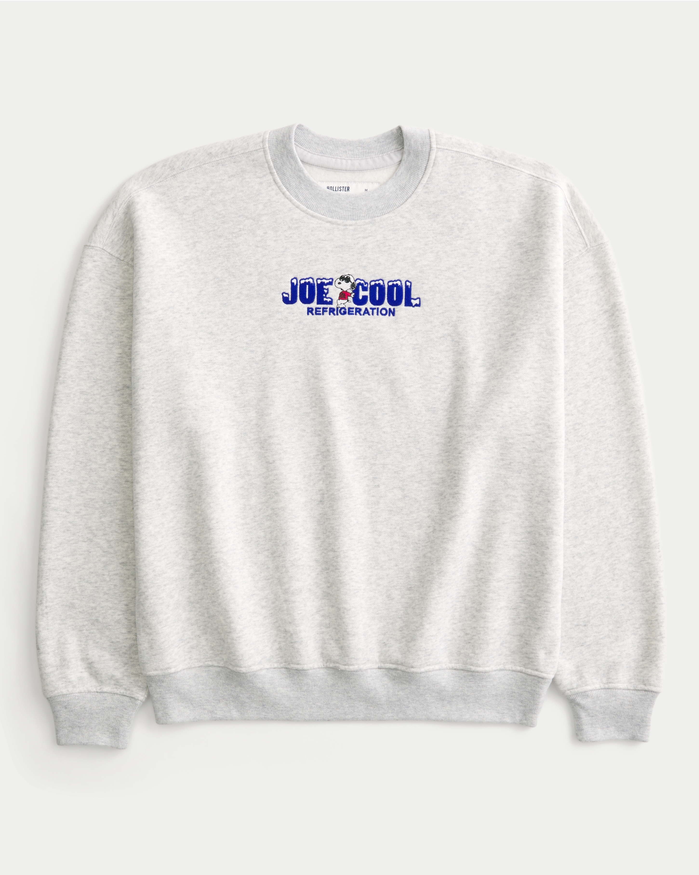 Boxy Snoopy Joe Cool Graphic Crew Sweatshirt