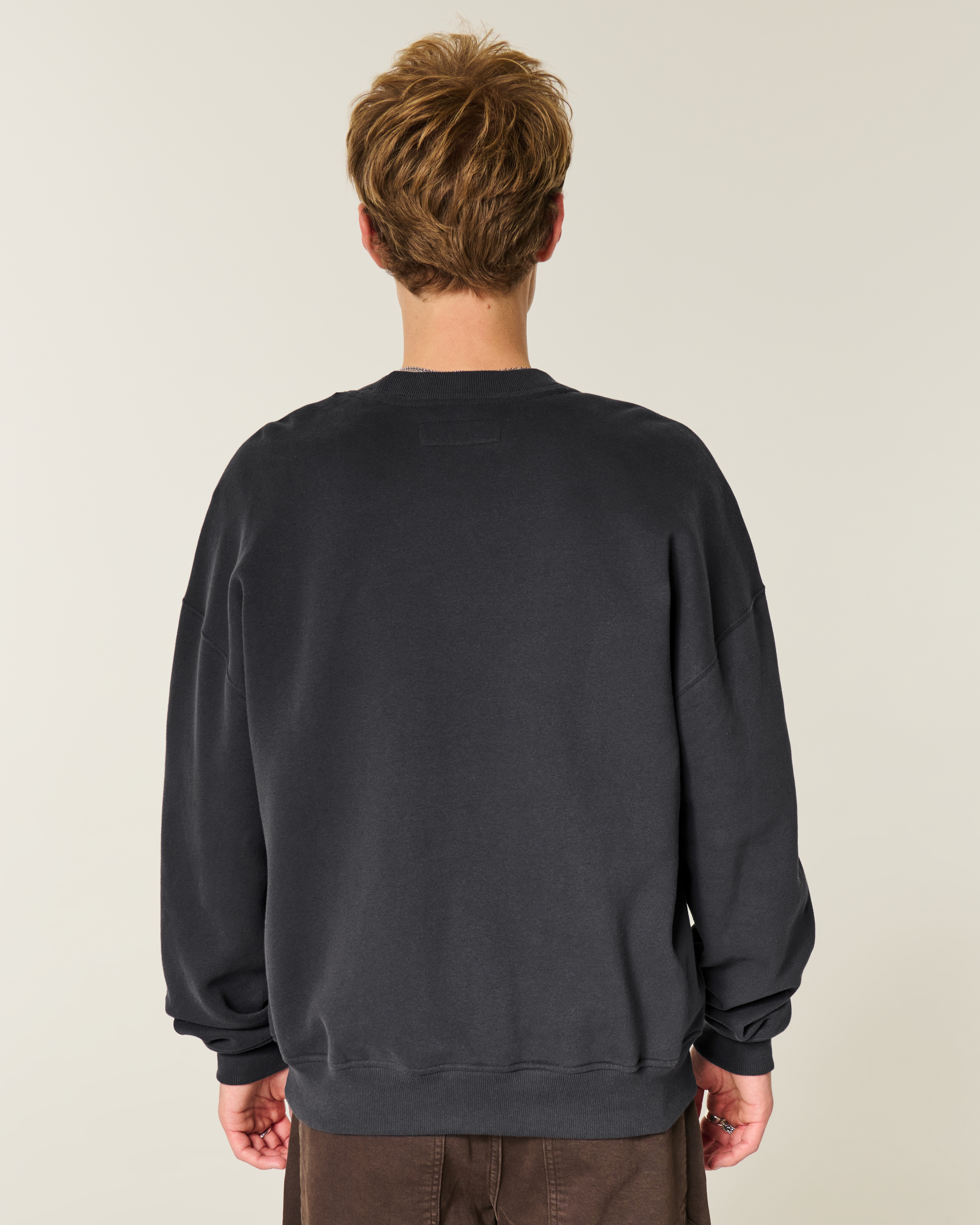 Boxy Ice Age Graphic Crew Sweatshirt