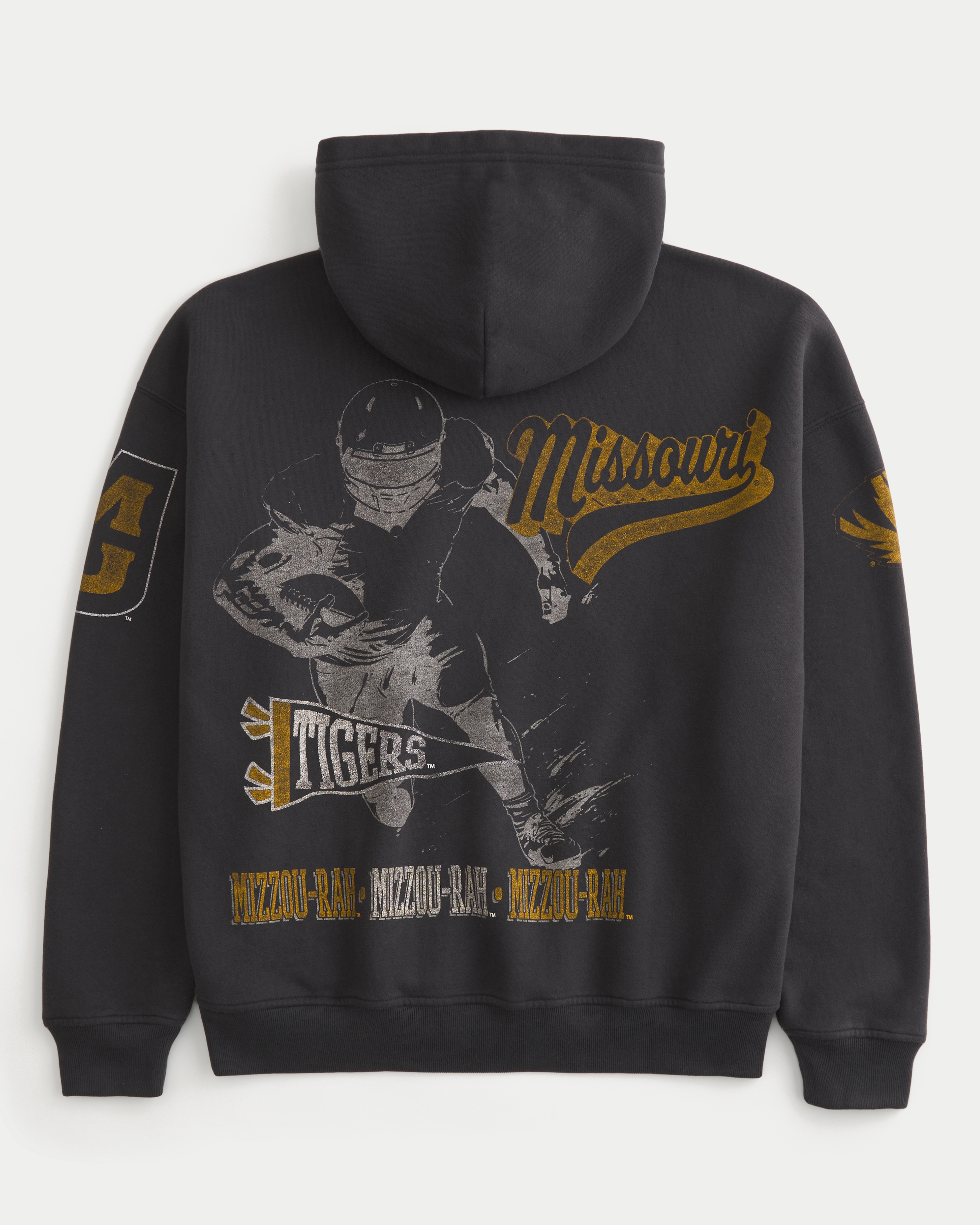 Boxy University of Missouri Tigers Graphic Hoodie