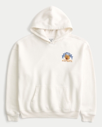 Boxy University of Kentucky Wildcats Graphic Hoodie