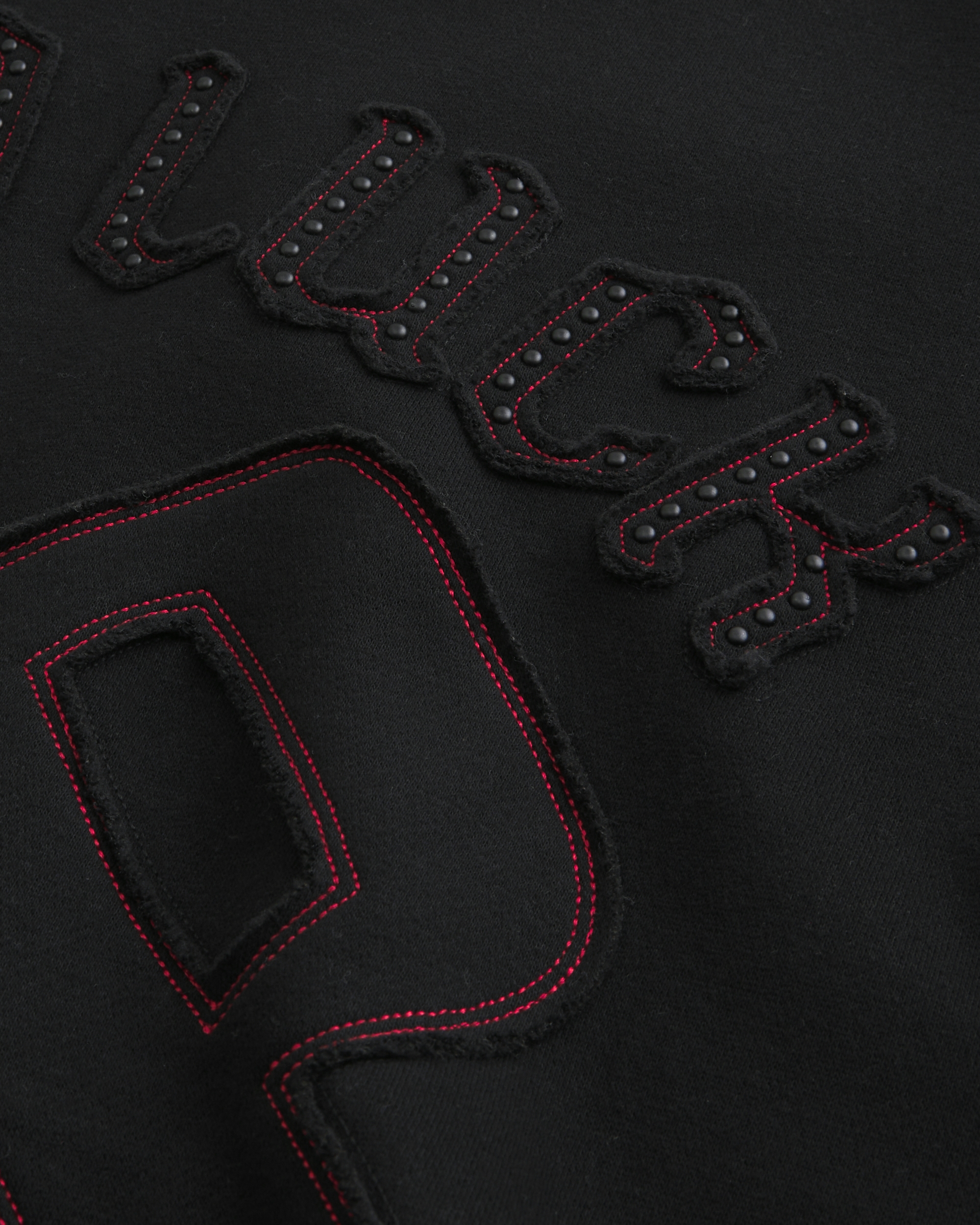 Boxy Good Luck Graphic Hoodie