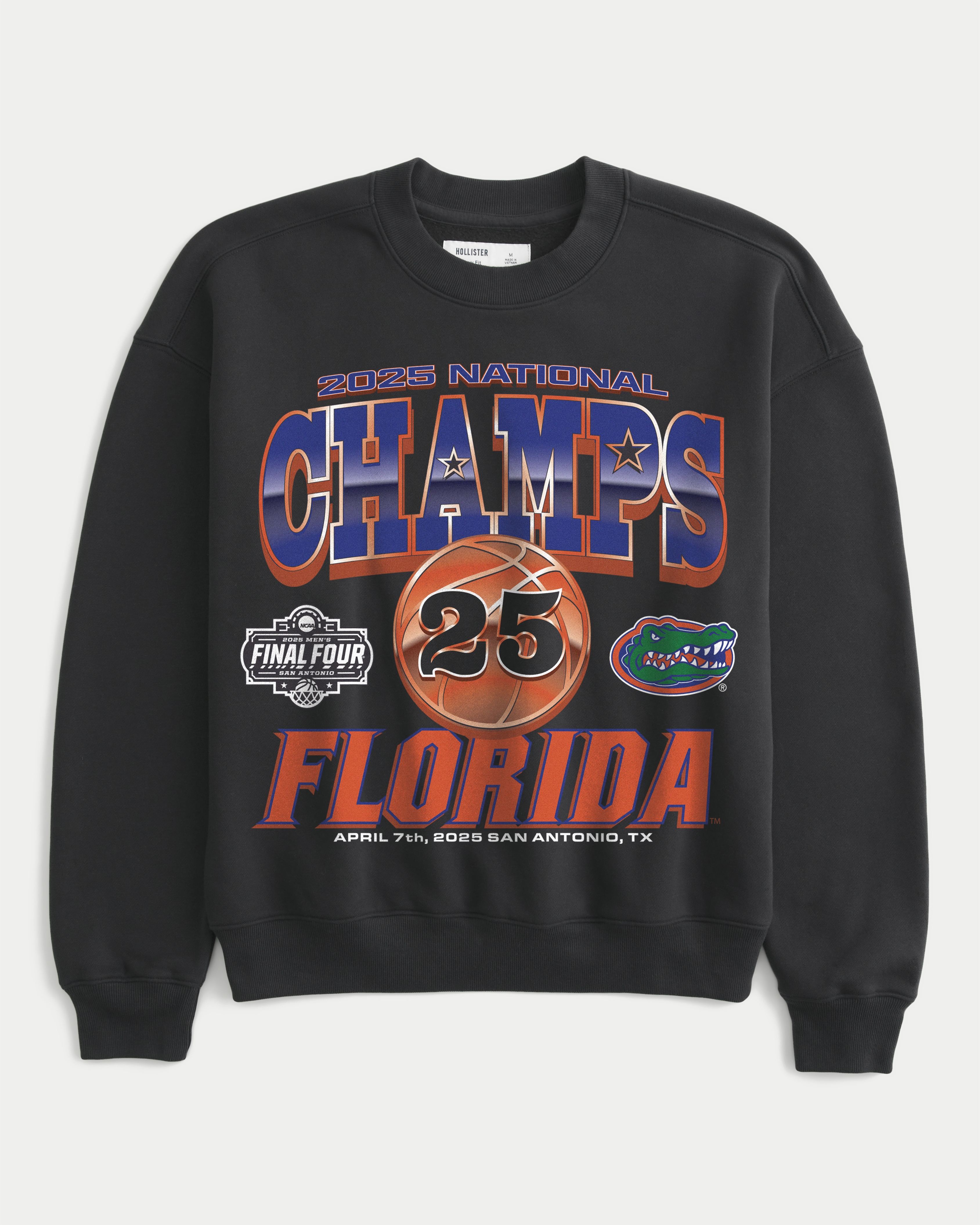 Boxy Florida Gators National Championship Graphic Sweatshirt