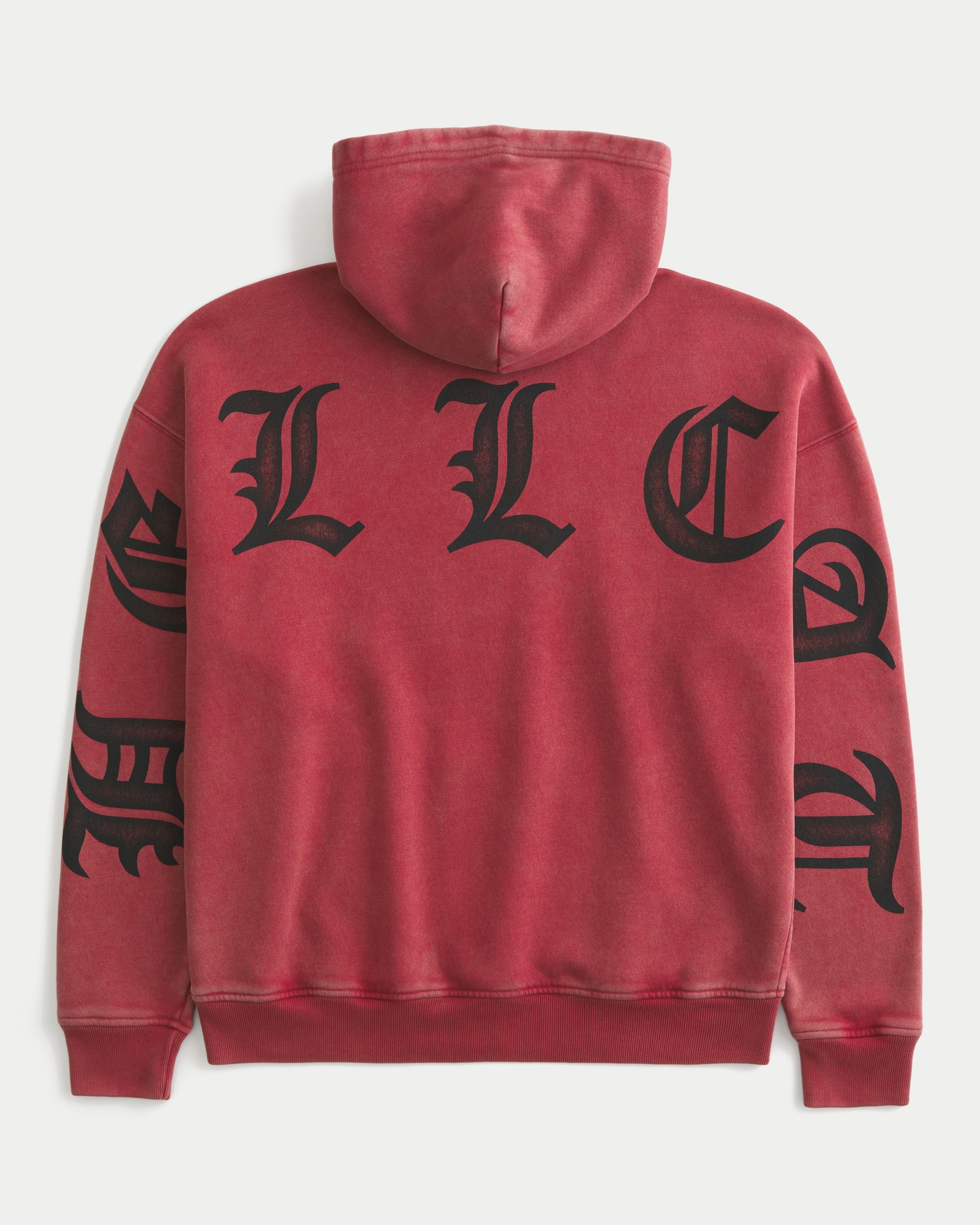 Men's Boxy Leopard Print Dodge Hellcat Graphic Hoodie | Men's