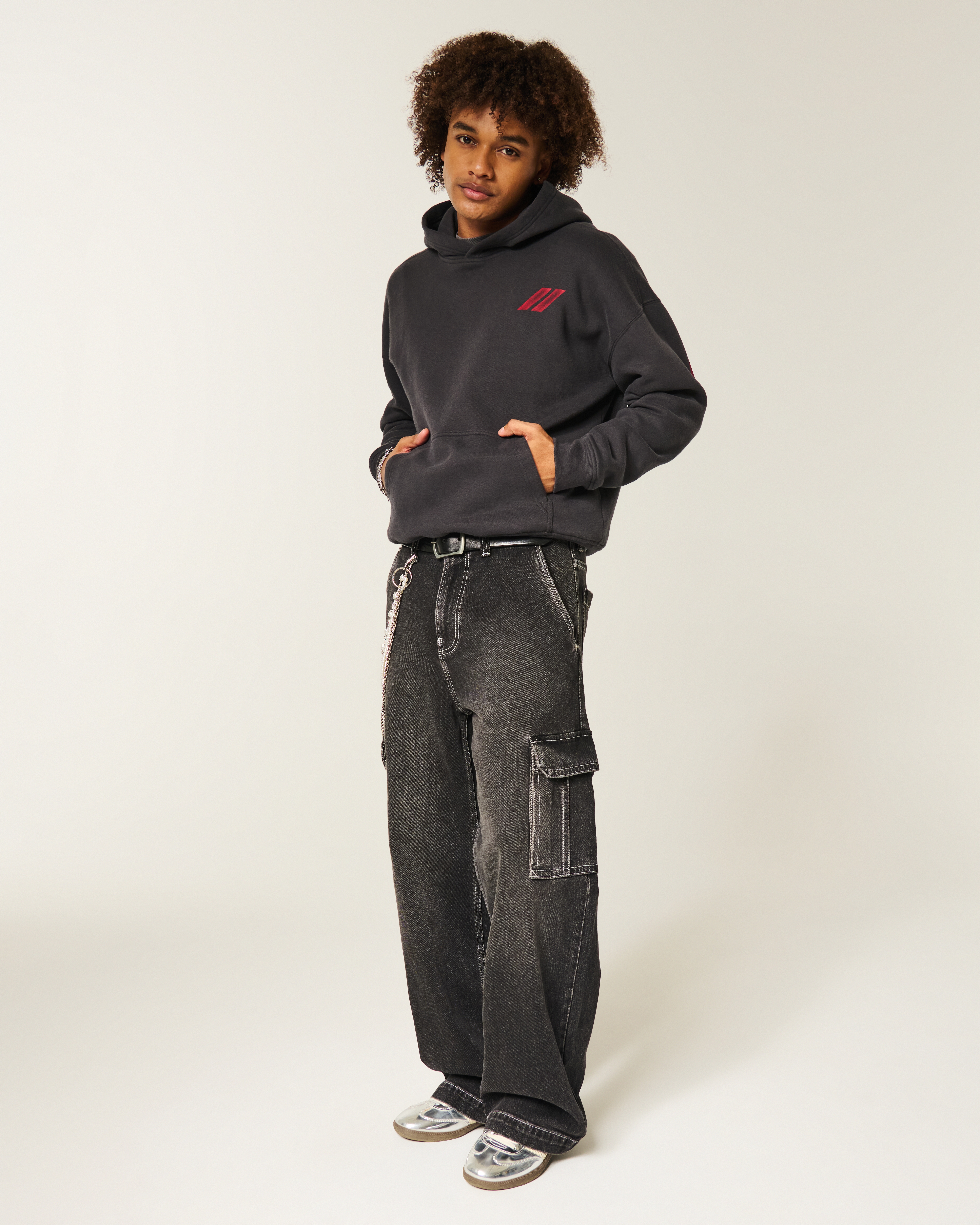 Boxy Dodge Challenger Graphic Hoodie