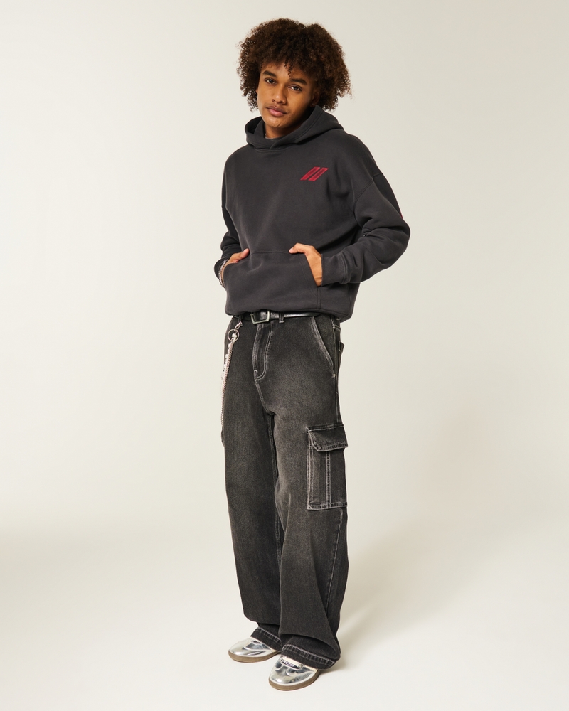 Boxy Dodge Challenger Graphic Hoodie