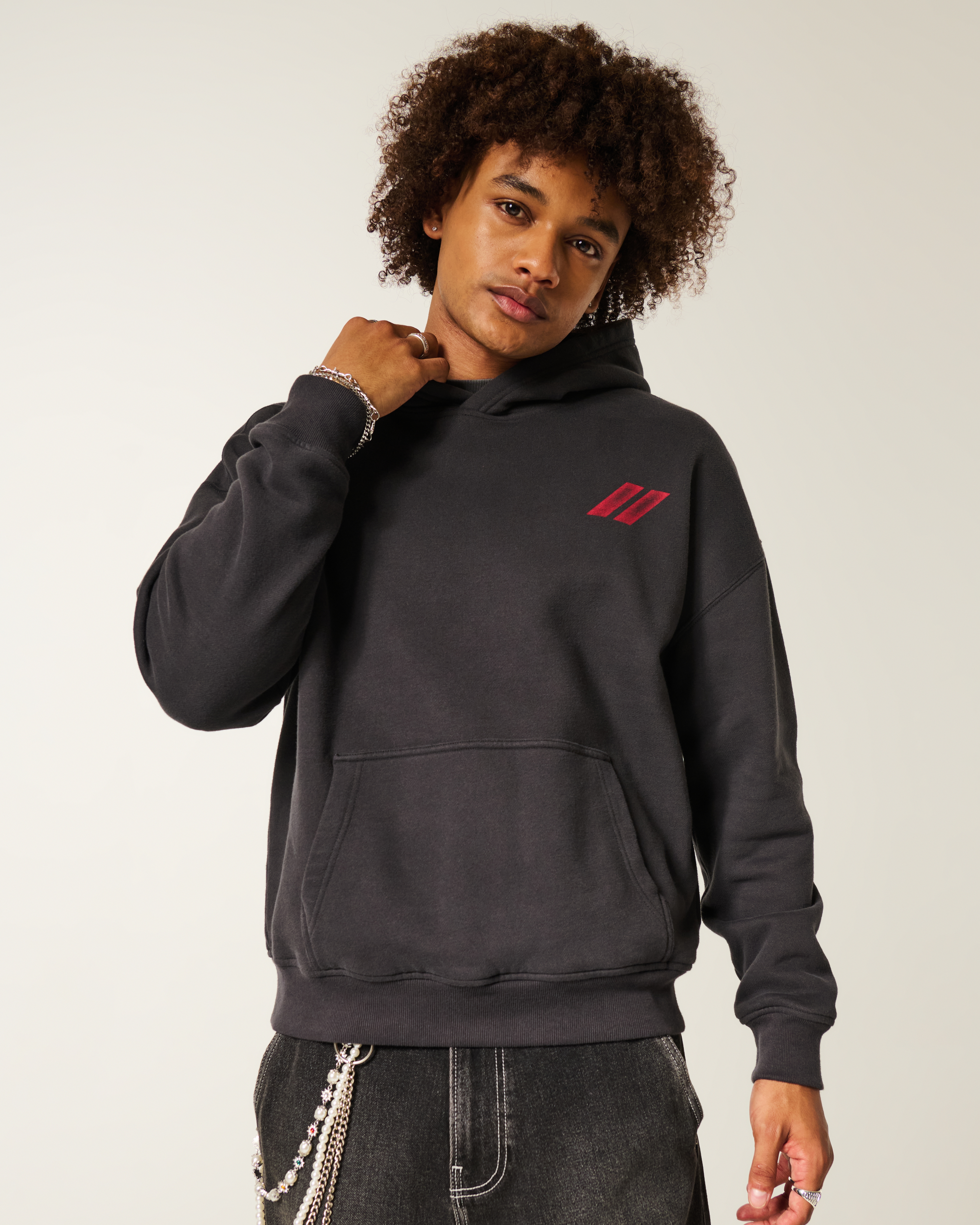 Boxy Dodge Challenger Graphic Hoodie