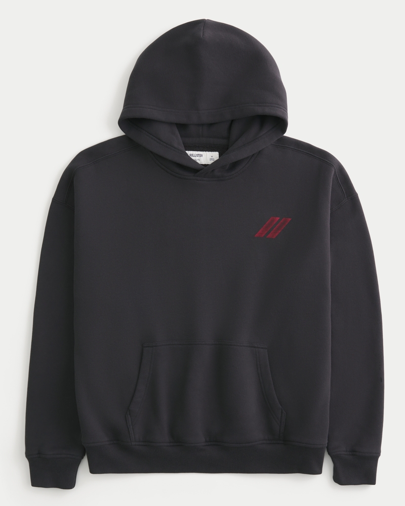 Boxy Dodge Challenger Graphic Hoodie