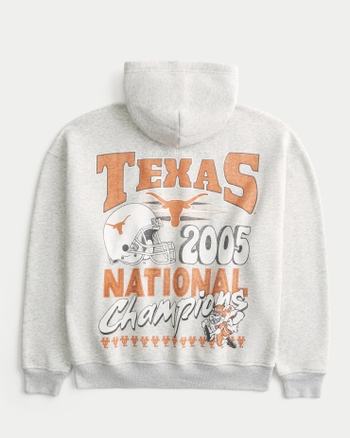 Men's Boxy University of Texas at Austin Longhorns Graphic Hoodie | Men ...
