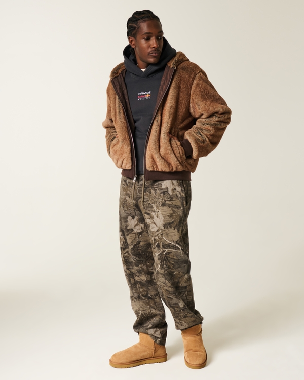 Boxy Oracle Red Bull Racing Graphic Hoodie