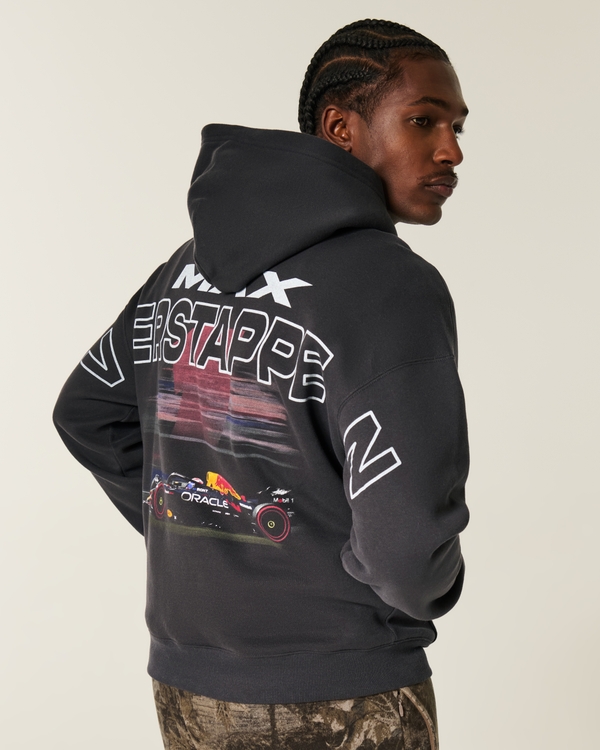 Boxy Oracle Red Bull Racing Graphic Hoodie