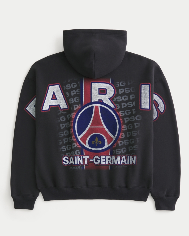 Men's Paris Saint-Germain F.C. Graphic Zip-Up Hoodie | Men's Tops