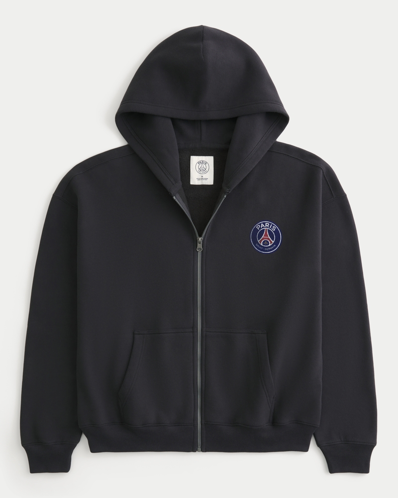 Paris Saint-Germain F.C. Graphic Zip-Up Hoodie