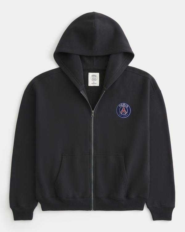 Paris Saint-Germain F.C. Graphic Zip-Up Hoodie