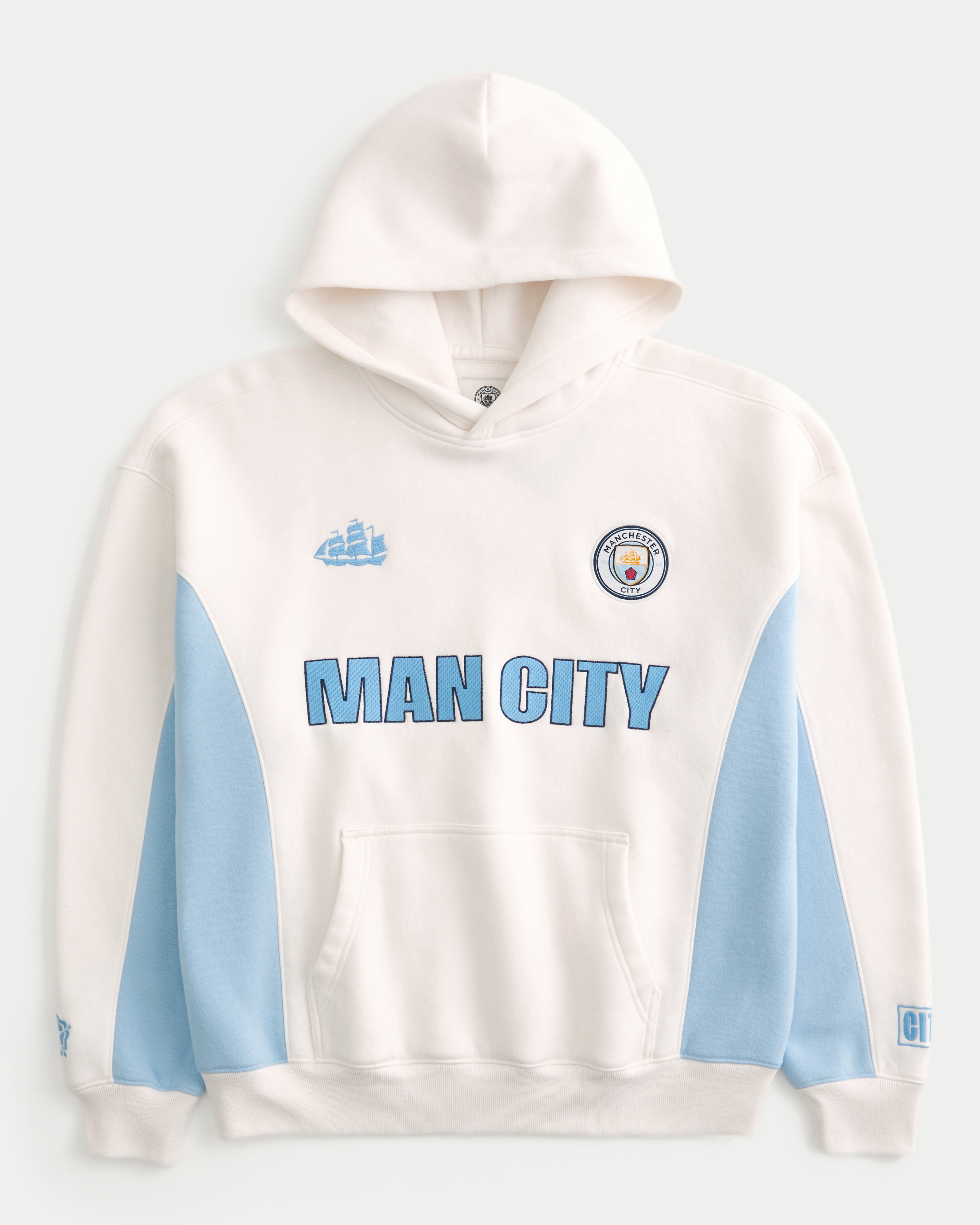 Boxy Manchester City F.C. Graphic Hoodie